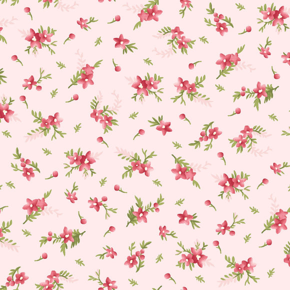 Heather Tossed Floral Pink