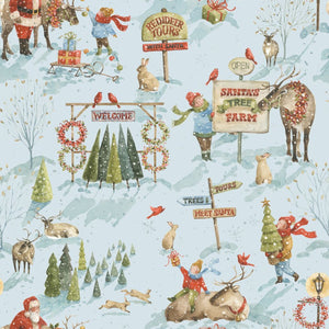 Santa's Tree Farm Main Sky Yardage