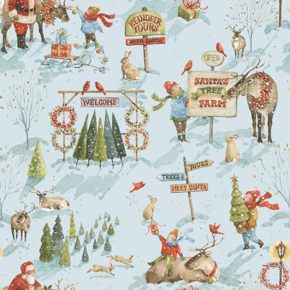 Santa's Tree Farm Main Sky Yardage