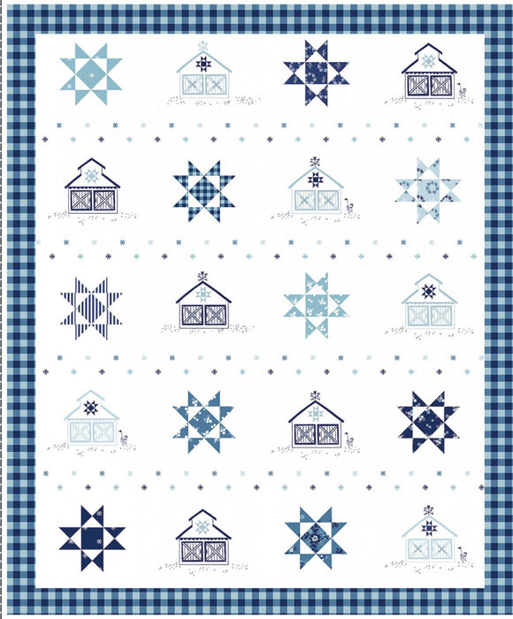 Simply Country 36in X 43.5in Stars Quilt Panel