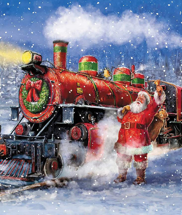 More Christmas Wishes Santa's Train 35.5