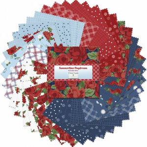 Wilmington Prints Summertime Daydream - 5" Sq - 42pcs