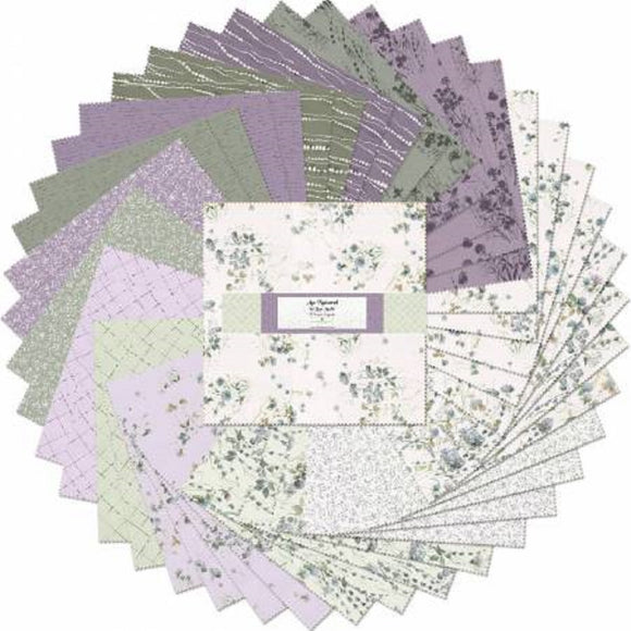 Wilmington Prints Au Naturel, 10in Squares - 42pcs