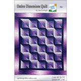 Ombre Dimensions Quilt Pattern