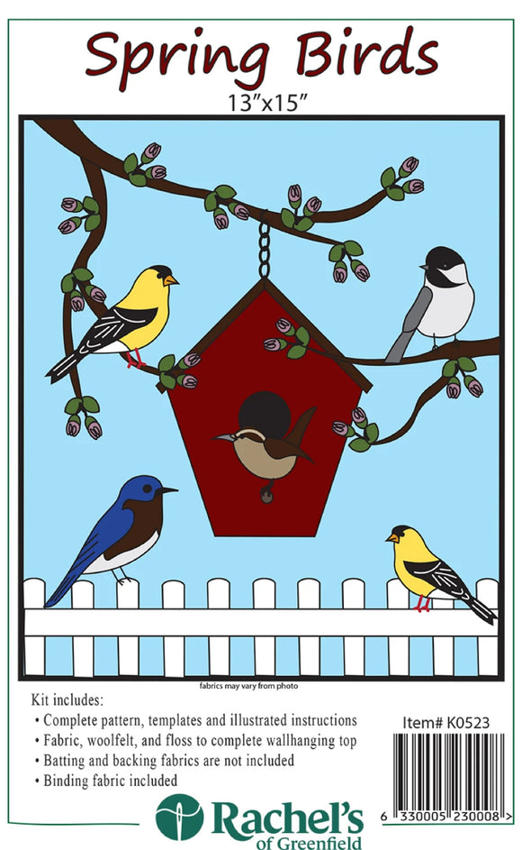 Rachel's of Greenfield Spring Birds Kit