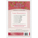 Rose Rag Quilt Pattern