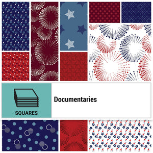 Documentaries 10" Squares - 42 pcs