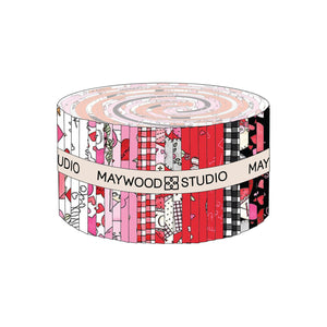 I Heart You 2.5" Strips Jelly Roll (40 pcs)