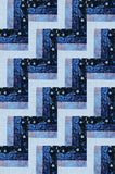 Rail Fence Quit Kit - Stars and Stiches 32" x 48" - Revised 6/26