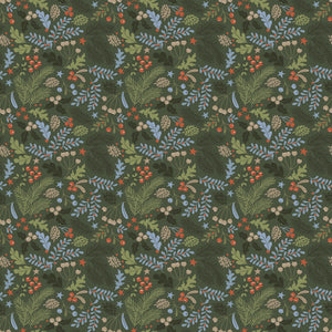 Santa's Tree Farm Berries & Boughs Forest Yardage