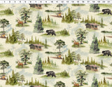 Back Country Digital Scenic Toile - Light Butter