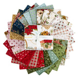 Christmas Greetings Fat Quarter Bundle 24pcs