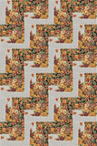 Handcut Harvest Rail Fence Quilt Kit-32" x 48"