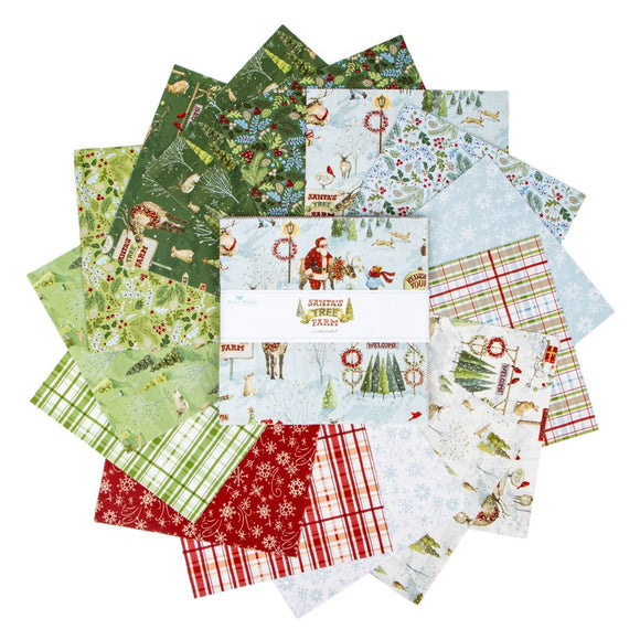 Santa's Tree Farm 10 inch Stacker 42pcs