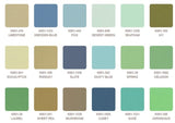 March 2025 Palette 5in Squares Kona Cotton 42pcs/bundle