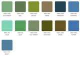 March 2025 Palette 5in Squares Kona Cotton 42pcs/bundle