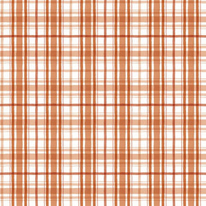 Santa's Tree Farm Plaid Rudolph Yardage