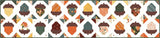 Happy Fall Days Acorn Love Runner Kit