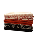 Black, Red and White Fat Quarter Bundles 12 Pcs - Fuller Fabrics