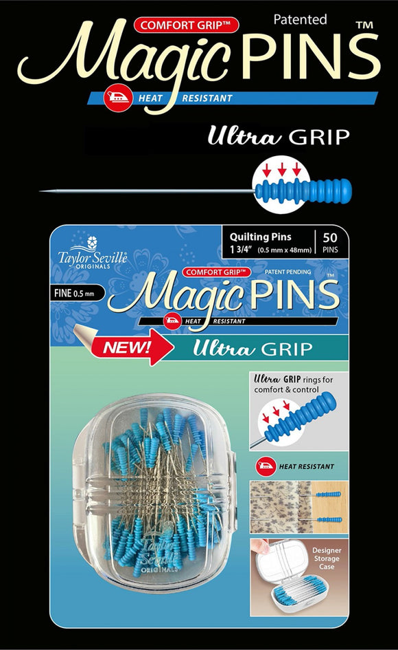 Magic Pin Ultra Grip Quiliting FINE 50pc