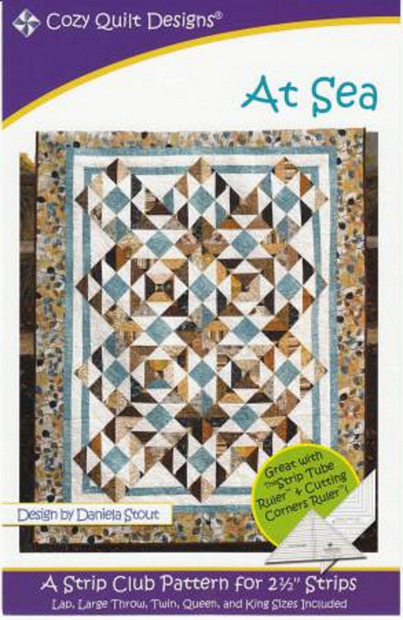 Cozy Quilts Design Quilt Pattern At Sea - Fuller Fabrics