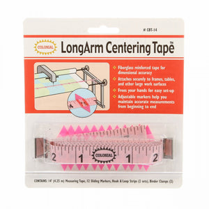 Colonial  Longarm Centering Tape Measuring Tape