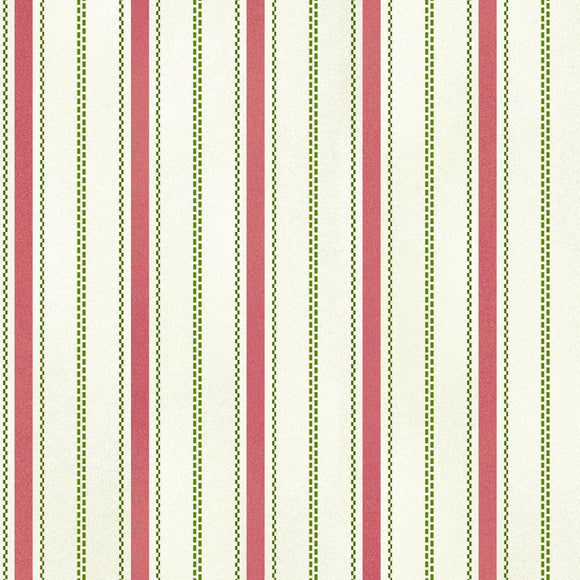 Lexington Cream / Pink Stripe