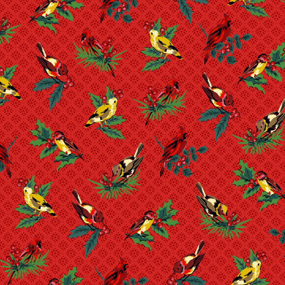 Maywood Studio Joyful Bright Red Birds