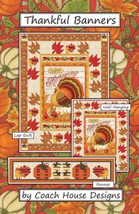 Thankful Banner by Coach House Designs - Fuller Fabrics