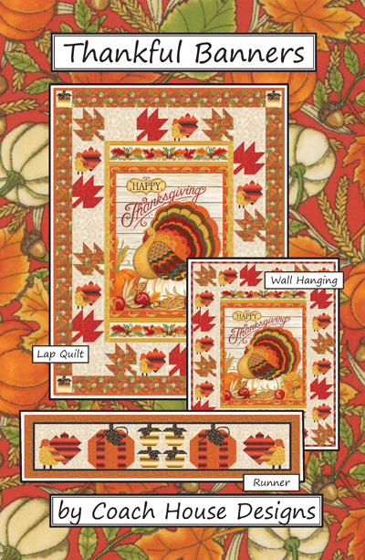 Thankful Banner by Coach House Designs - Fuller Fabrics