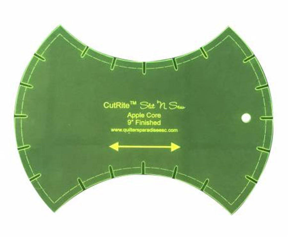 Best Selling CutRite Slit 'N Sew Double Wedding Ring Template Set