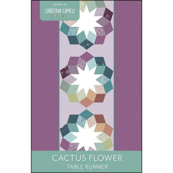 Cactus Flower Table Runner Pattern - Fuller Fabrics
