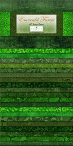 Wilmington Prints 2-1/2in Strips Emerald Forest 40 Pcs - Fuller Fabrics