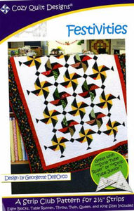 Cozy Quilt Designs Festivities Pattern - Fuller Fabrics