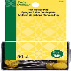 Drtiz Flat Flower Pins - Fuller Fabrics