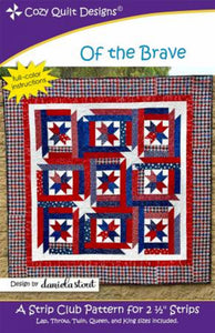 Of The Brave Quilt Pattern by Cozy Quilt Designs - Fuller Fabrics
