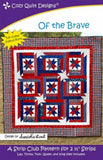 Of The Brave Quilt Pattern by Cozy Quilt Designs - Fuller Fabrics