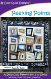 Cozy Quilts Design Peeking Points - Fuller Fabrics