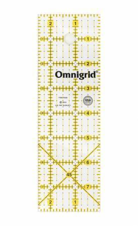 Omnigrid Ruler 2-1/2in x 8in - Fuller Fabrics