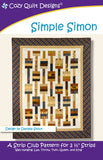 Simple Simon  Cozy Quilts Design Pattern