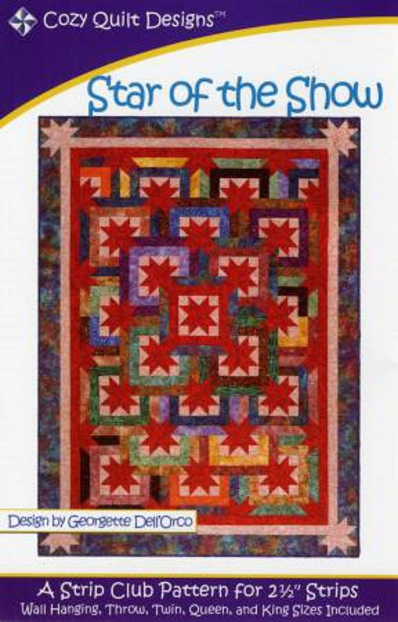 Star of the Show Quilt Pattern - Fuller Fabrics
