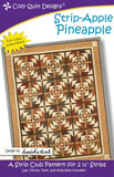 Strip Apple Pineapple A cozy quilt design pattern - Fuller Fabrics