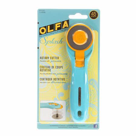 Olfa Splash Rotary Cutter 45mm - Fuller Fabrics